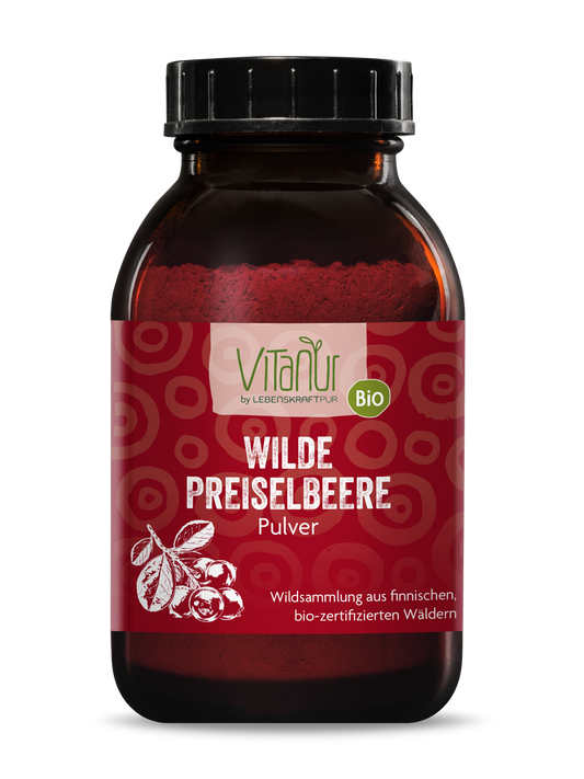 Produktbild Bio Wilde Preiselbeere Pulver