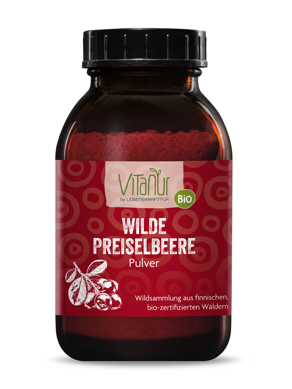 Produktbild Bio Wilde Preiselbeere Pulver