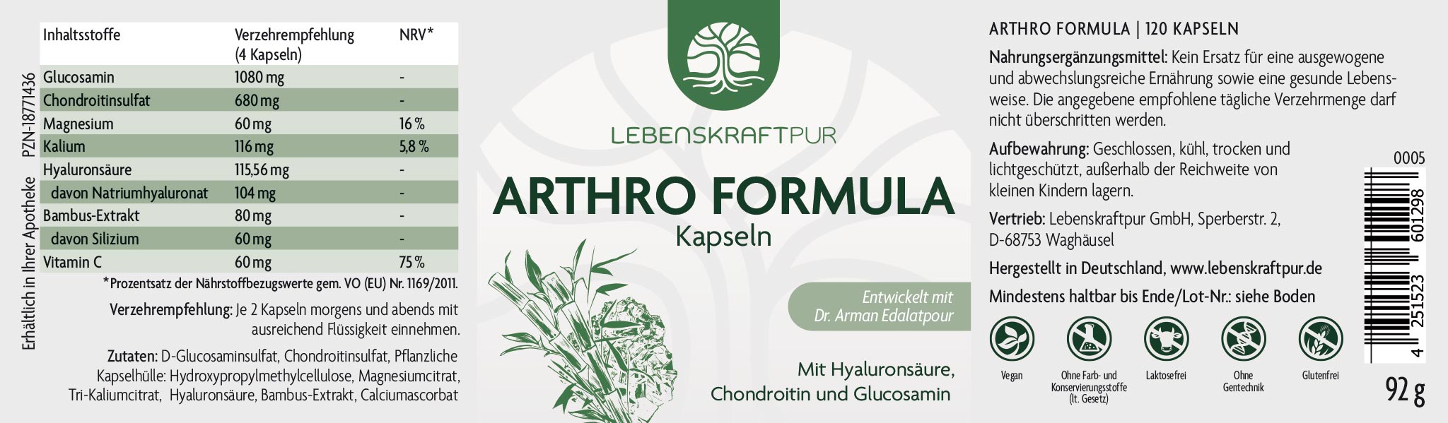 Produktbild Arthro Formula Kapseln