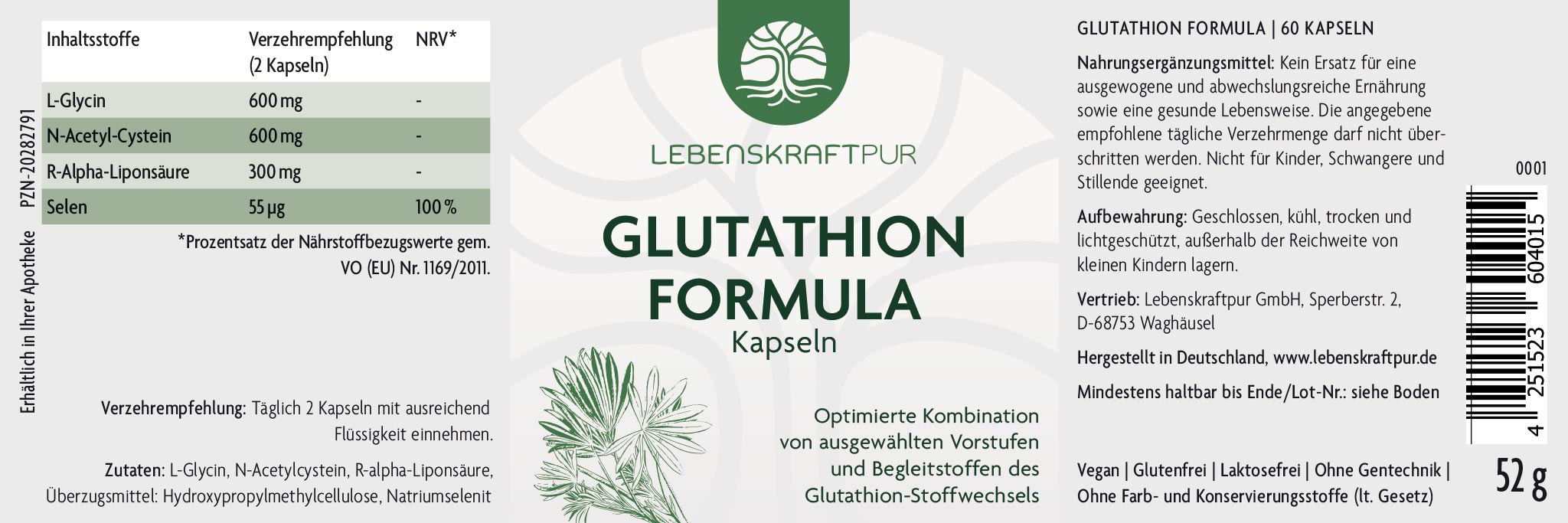 Glutathion Formula Kapseln