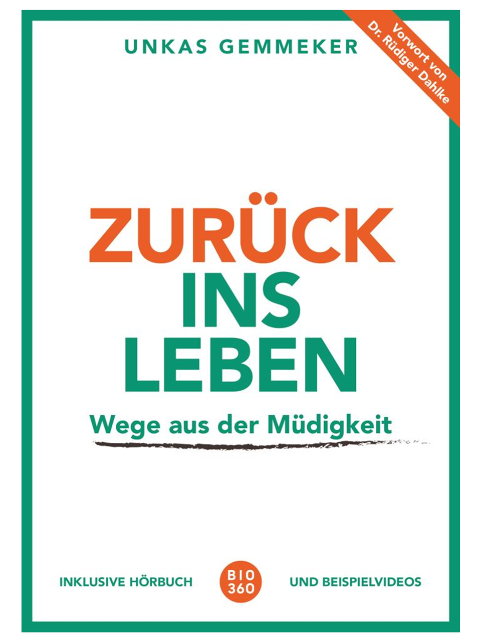 Produktbild Zurück ins Leben - Wege aus der Müdigkeit