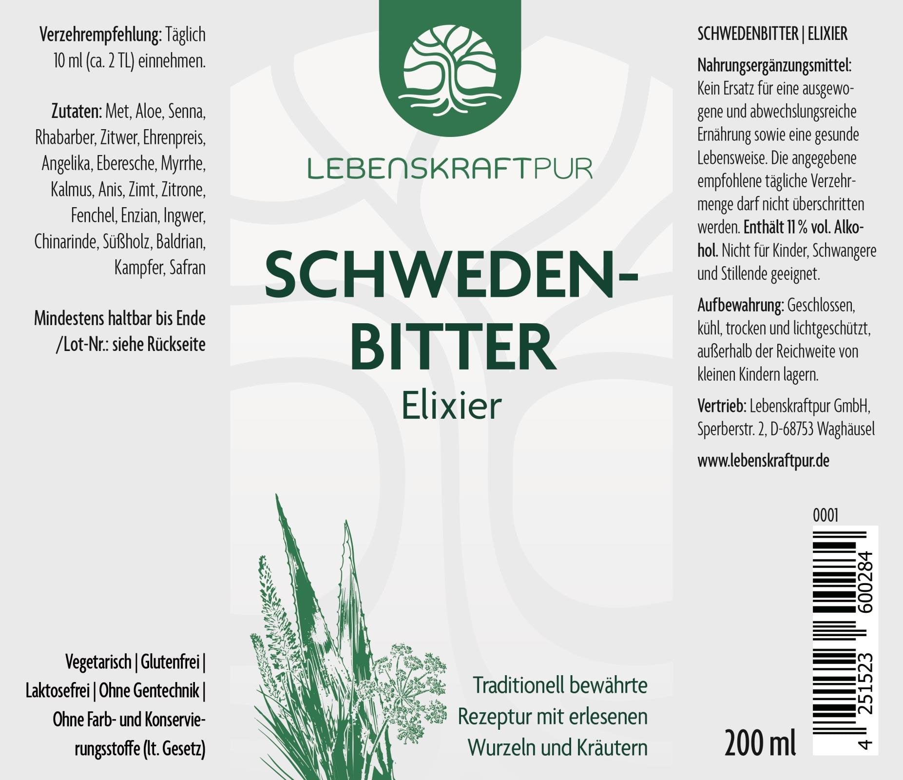 Produktbild Schwedenbitter Elixier