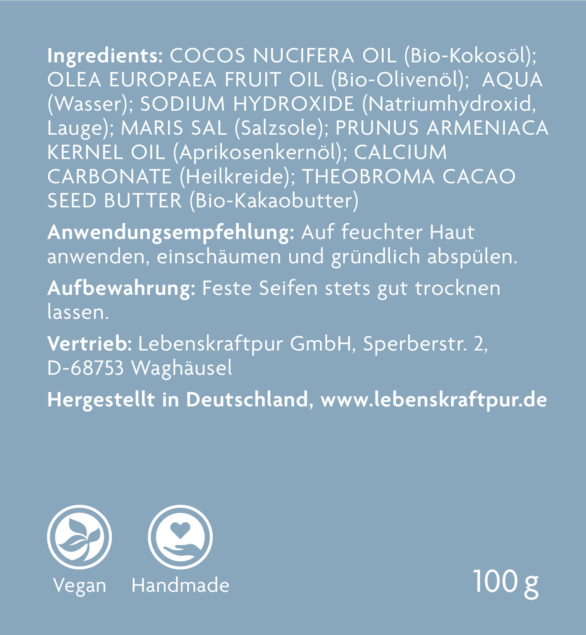 Produktbild Duschseife Natur