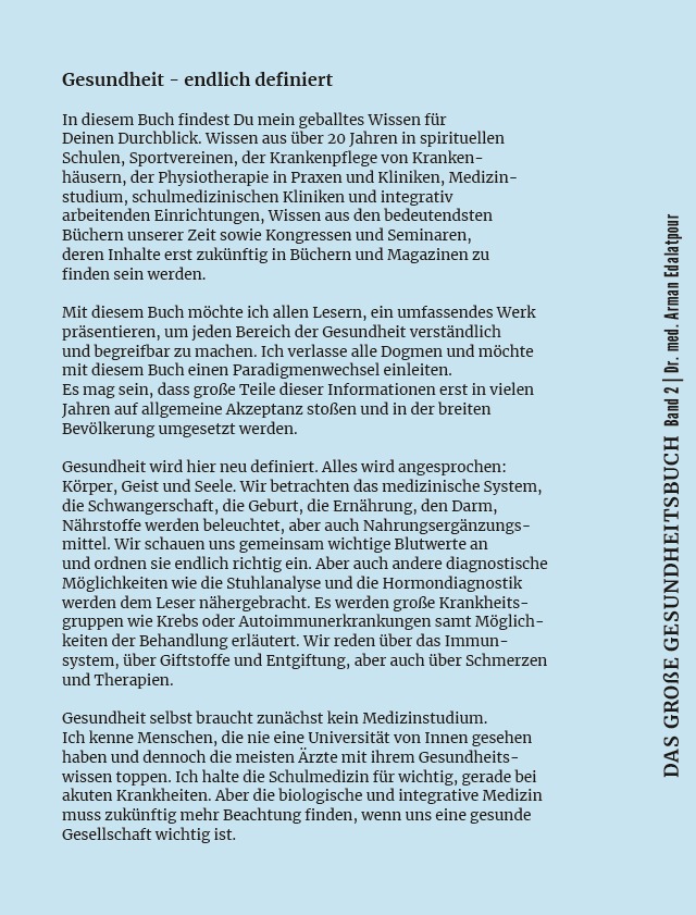 Produktbild Das große Gesundheitsbuch Band 2 - Die ganze Welt der holistischen Gesundheit