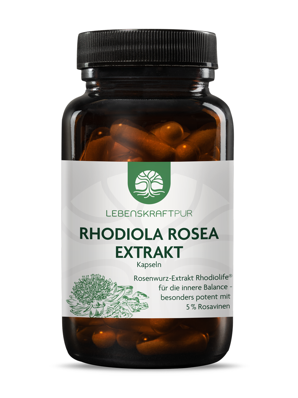Produktbild Rhodiola Rosea Extrakt Kapseln