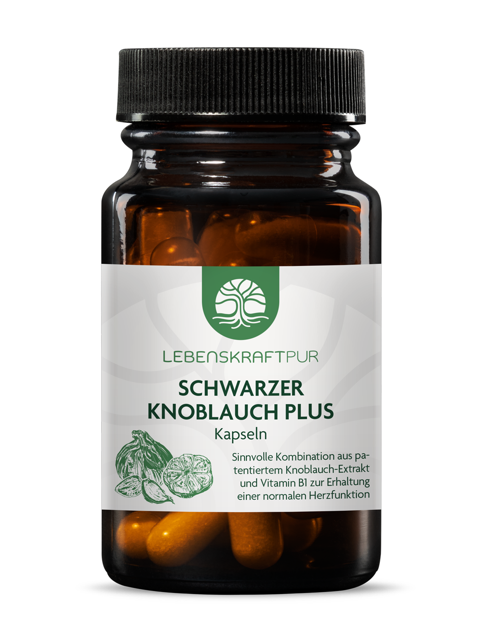 Produktbild Schwarzer Knoblauch Plus Kapseln
