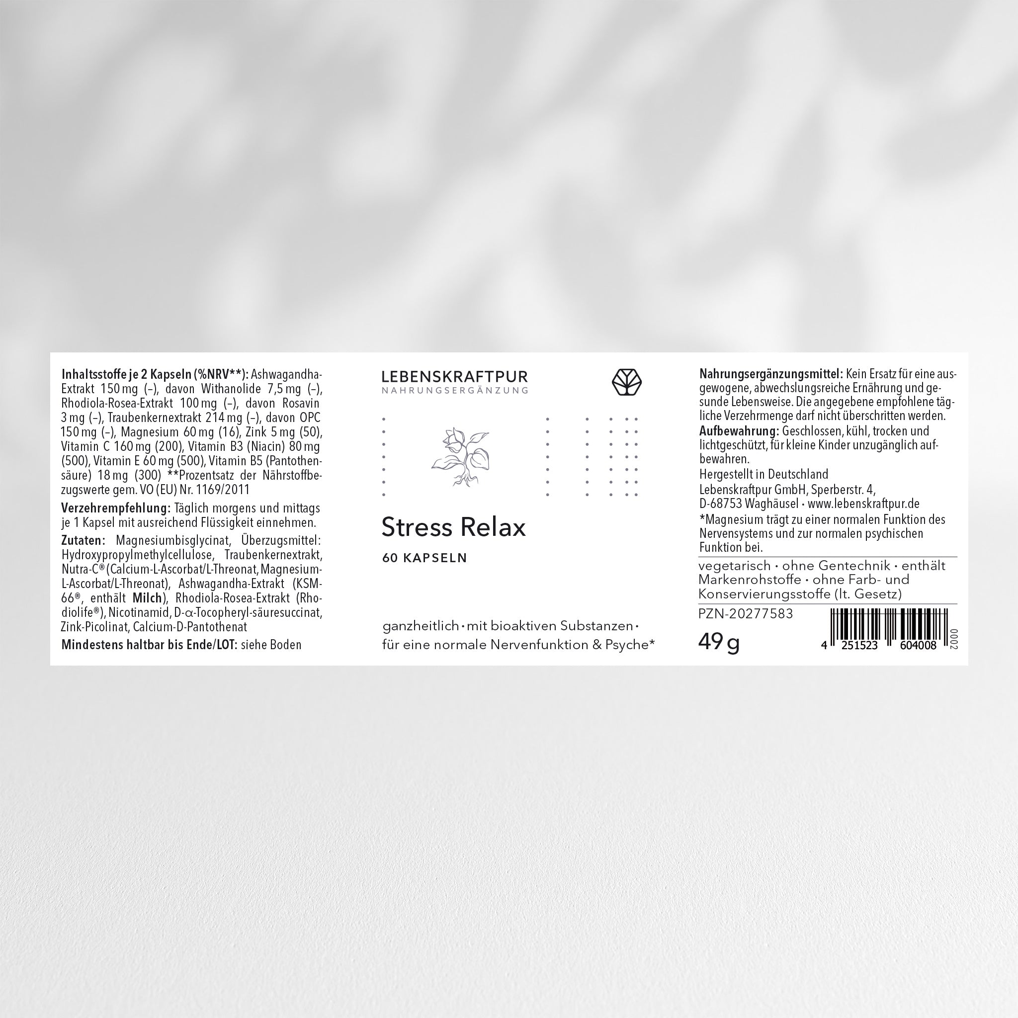 Stress Relax Kapseln