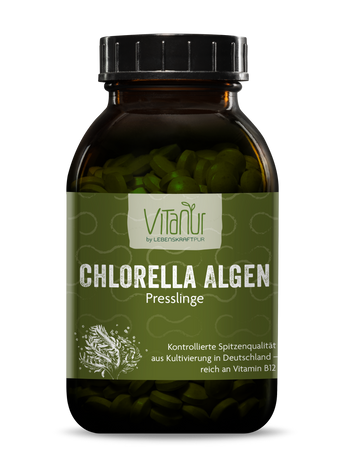 Produktbild Chlorella Algen Presslinge