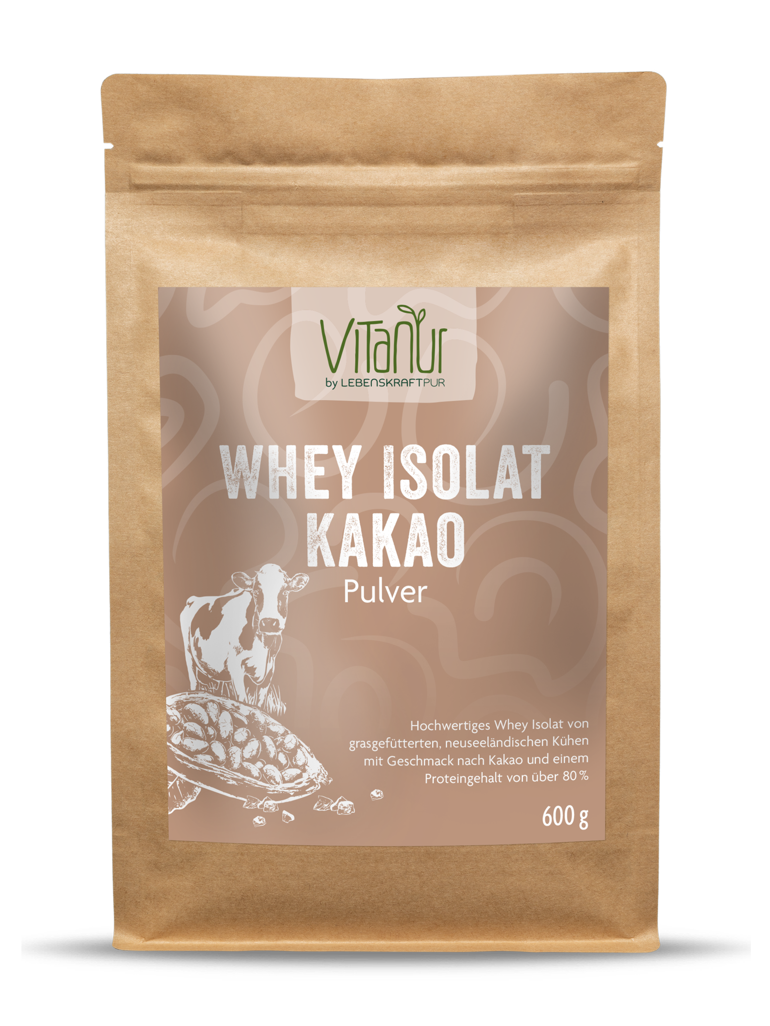 Produktbild Whey Isolat Kakao Pulver