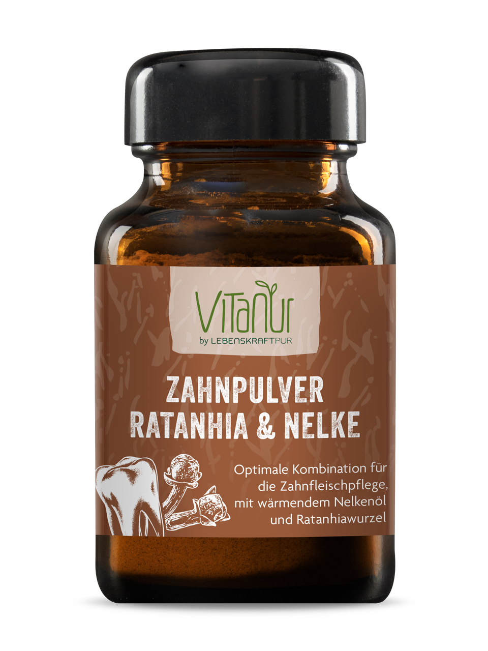 Produktbild Zahnpulver Ratanhia & Nelke