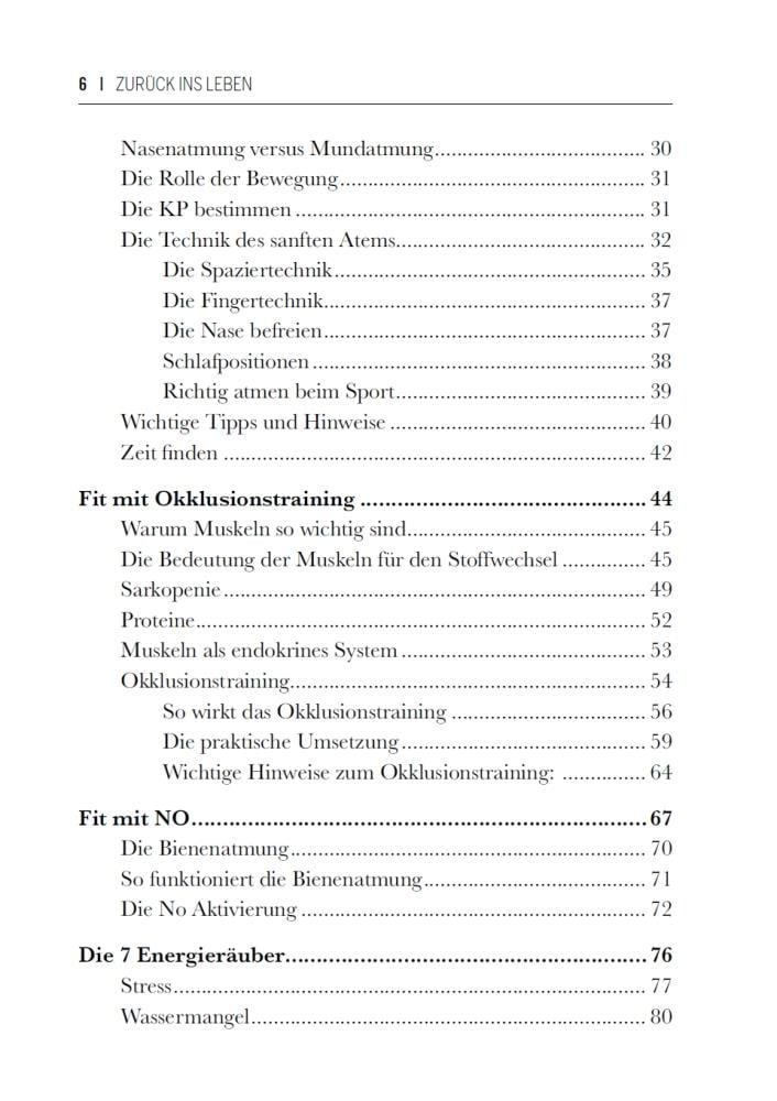 Produktbild Zurück ins Leben - Wege aus der Müdigkeit