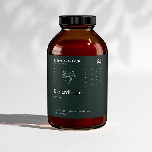 Bio Erdbeere Pulver