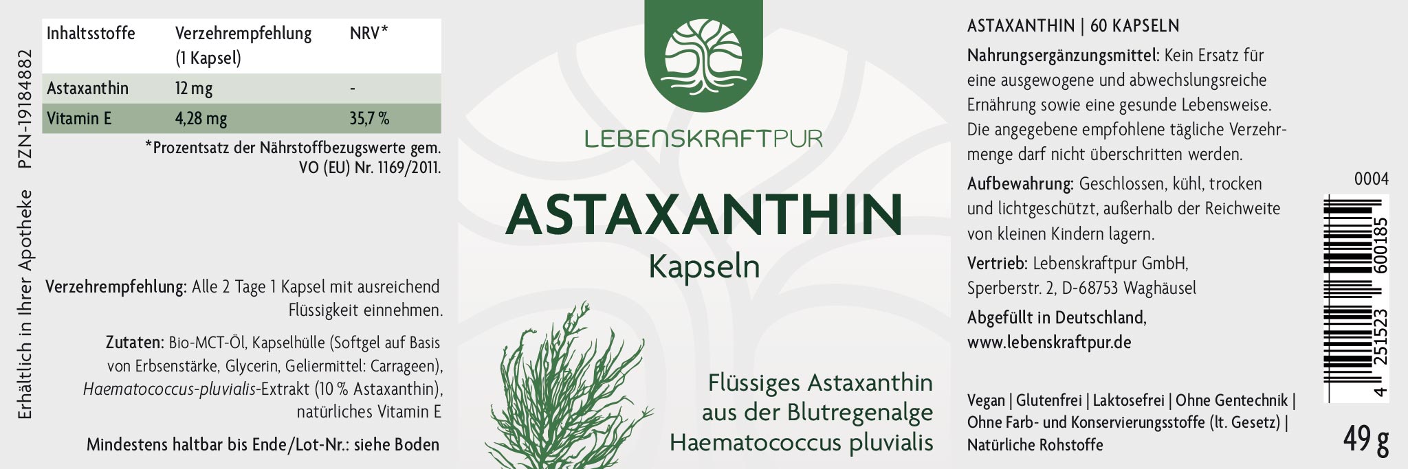 Astaxanthin Kapseln