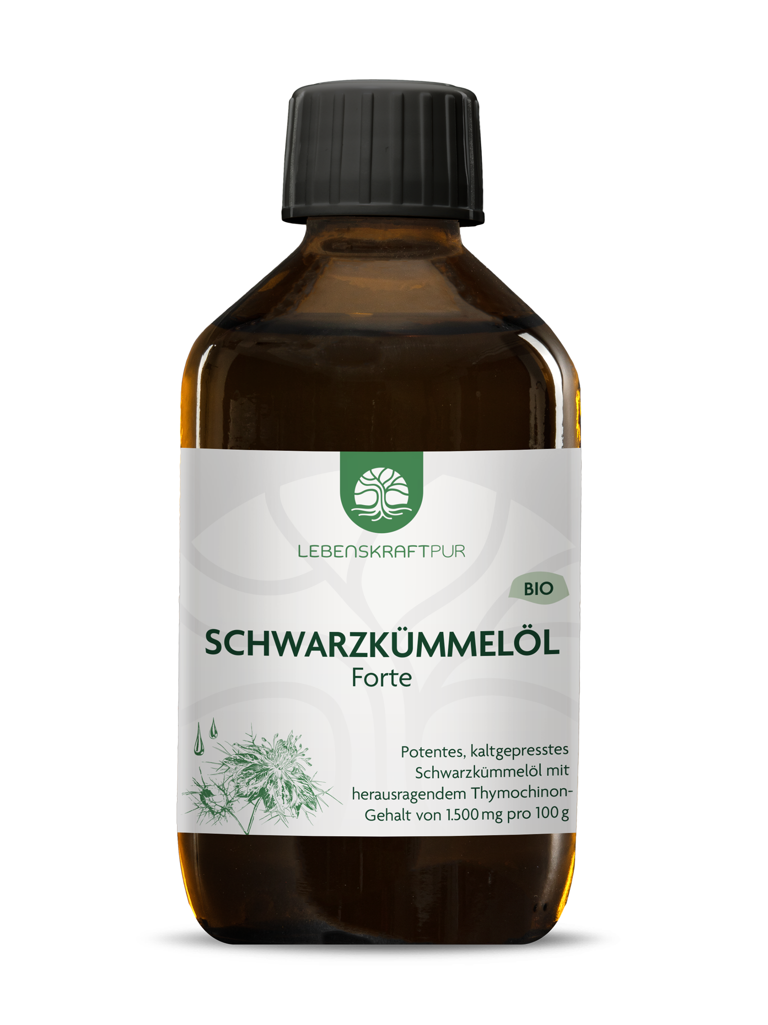 Produktbild Bio Schwarzkümmelöl Forte