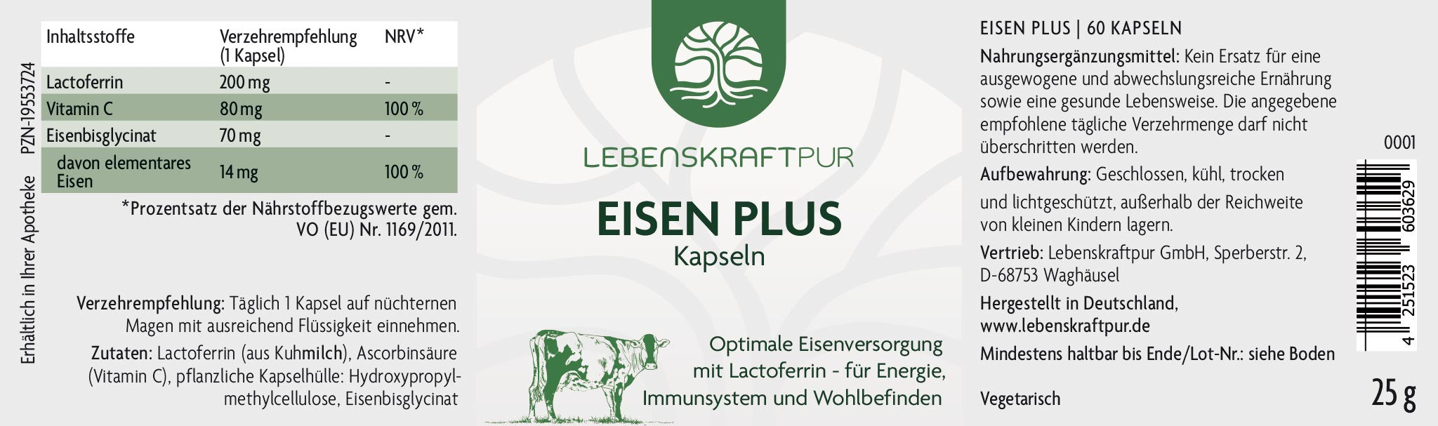 Produktbild Eisen Plus Kapseln